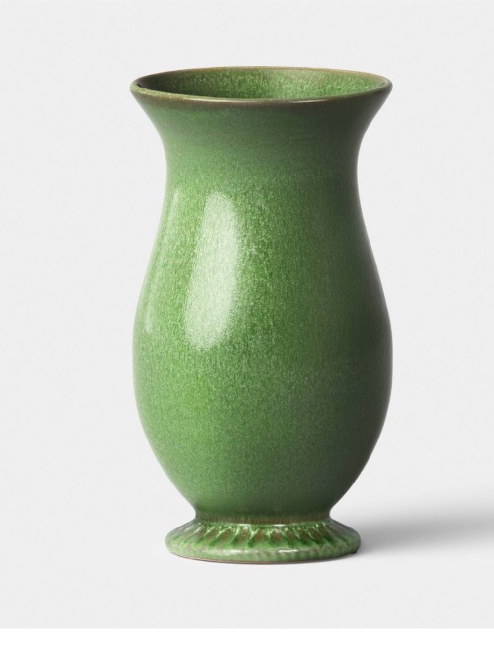 Tall Glazed Ceramic Vase Green - Threshold™